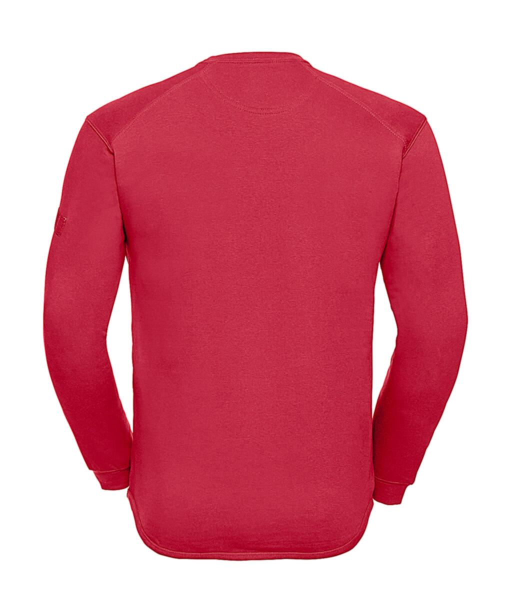 Russell Athletic Workwear Set-In Sweatshirt (dos)