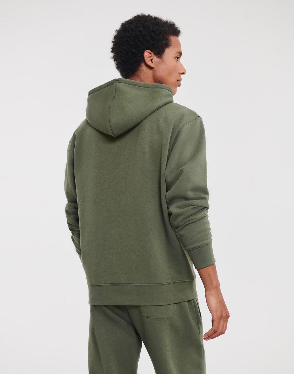 Russell Athletic Men's Authentic Hooded Sweat (dos)