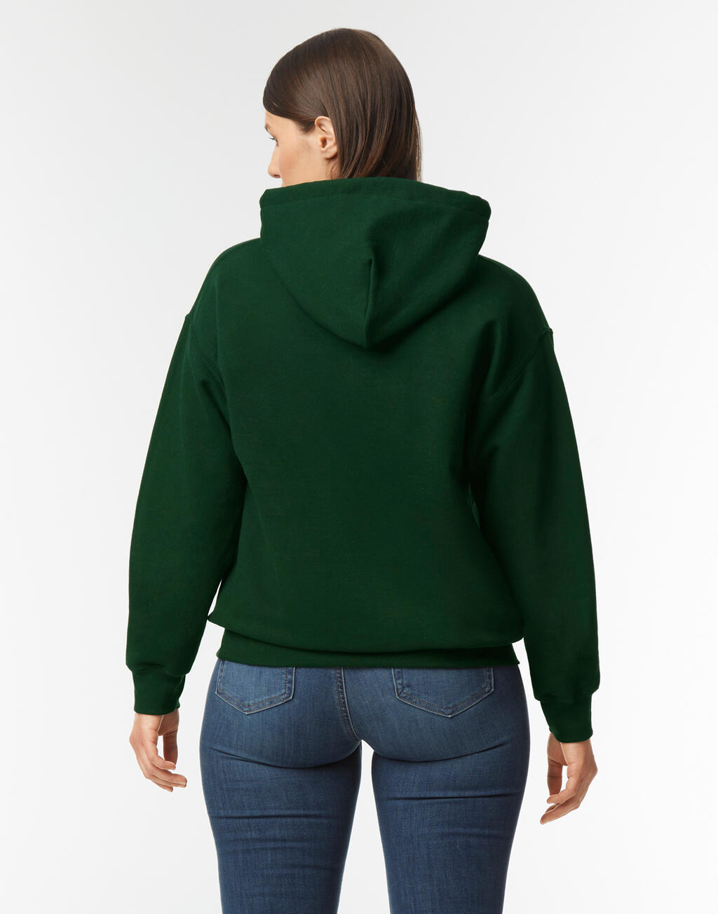 Gildan DryBlend Adult Hooded Sweat (dos)