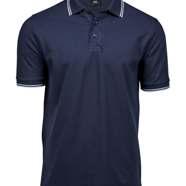 Tee Jays Luxury Stripe Stretch Polo