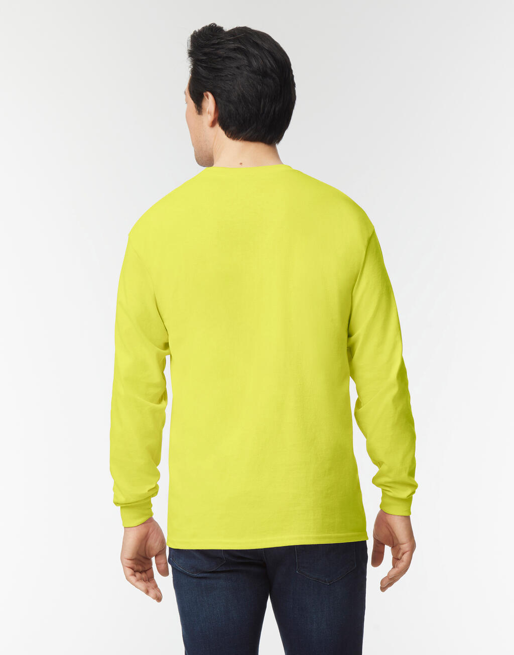 Gildan Ultra Cotton Adult T-Shirt LS (dos)