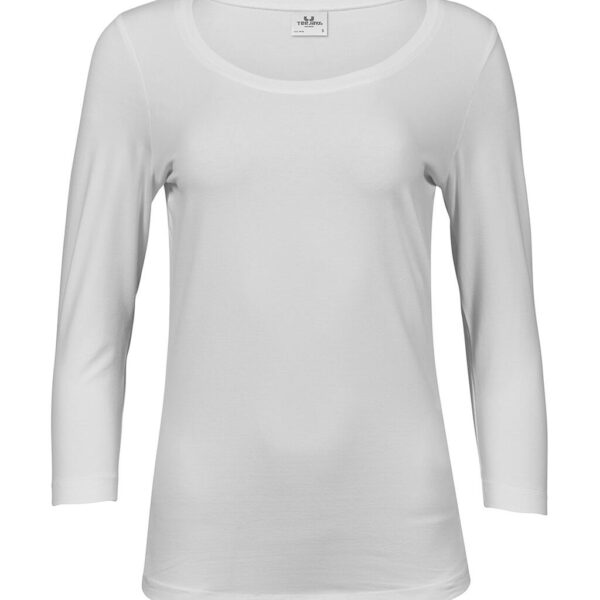 Tee Jays Ladies 3/4 Sleeve Stretch Tee
