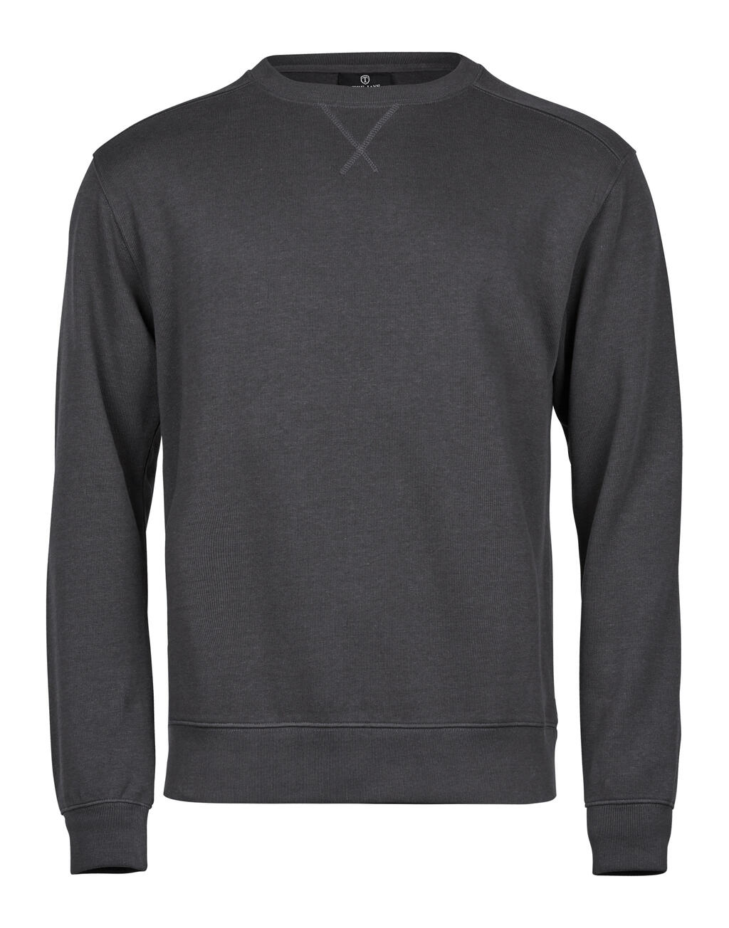Tee Jays Ribbed Interlock Crew Neck