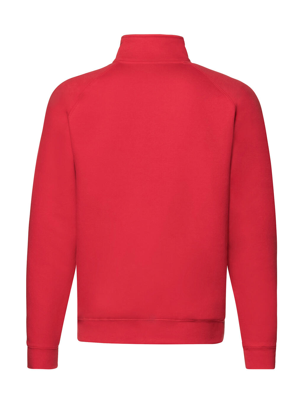 Fruit of the Loom Premium Zip Neck Sweat (dos)