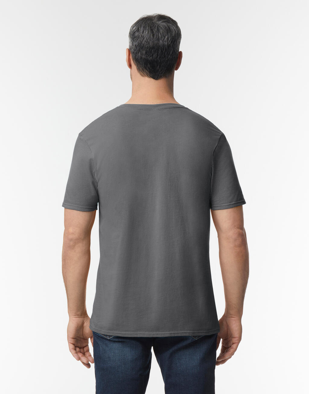 Gildan Softstyle Adult V-Neck T-Shirt (dos)
