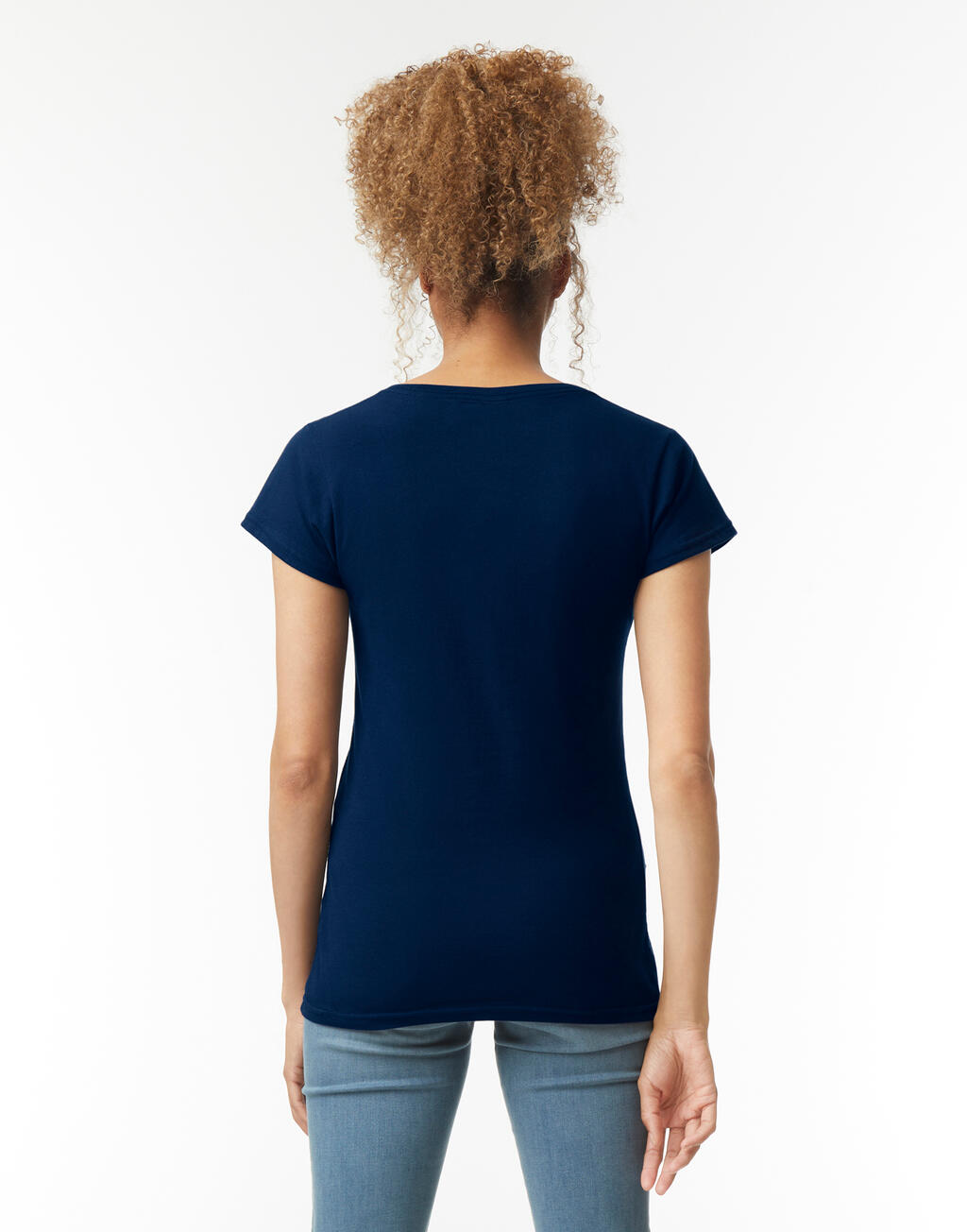 Gildan Gildan Ladies Softstyle V-Neck T-Shirt (dos)