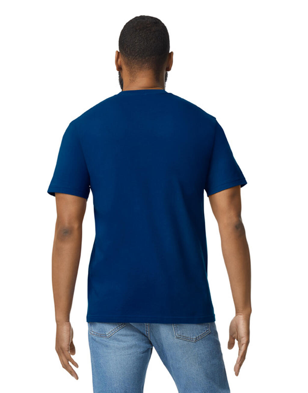 Gildan Softstyle Midweight Adult No Label Enzyme Wash T-S (dos)