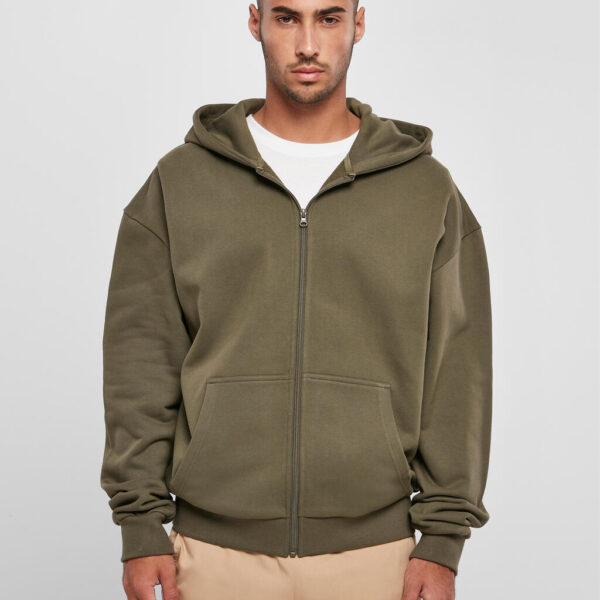 Build Your Brand Ultra Heavy Zip Hoody