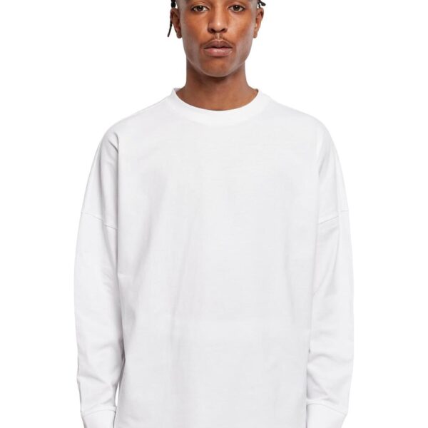 Build Your Brand Oversized Cut On Sleeve Longsleeve