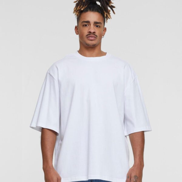 Build Your Brand Oversized Sleeve Tee